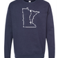 Minnesota Catholic Rosary Crewneck Sweatshirt