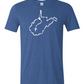 West Virginia Catholic Rosary T-Shirt