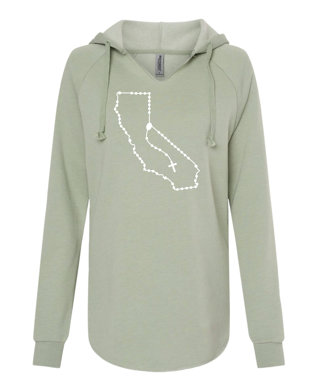 California Catholic Rosary Drop Hoodie Sweatshirt