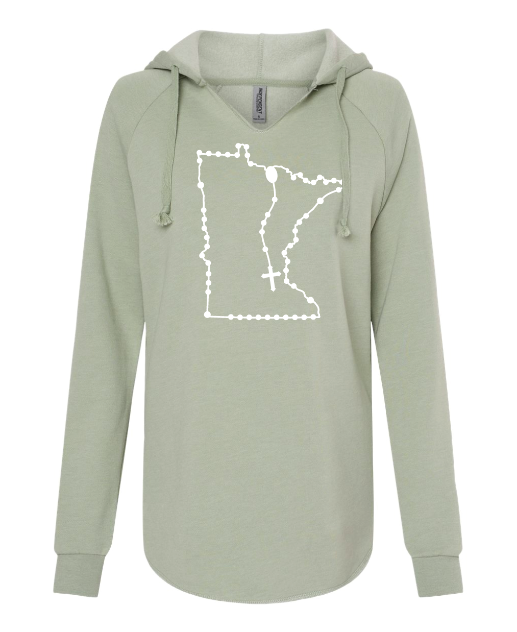 Minnesota Catholic Rosary Drop Hoodie Sweatshirt
