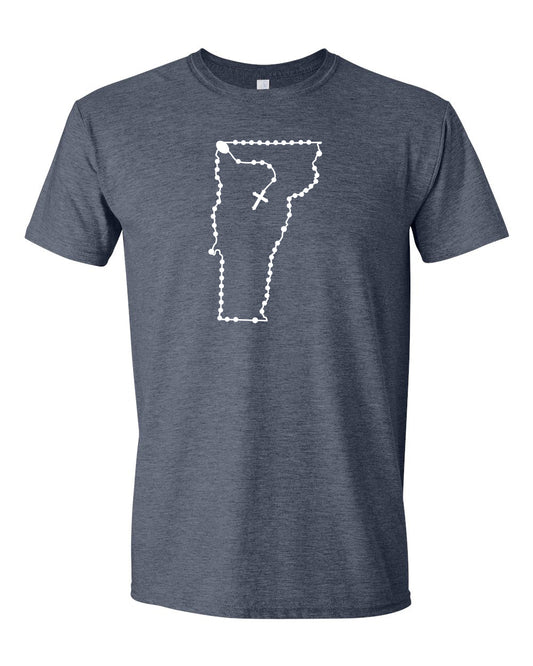 Vermont Catholic Rosary T-Shirt