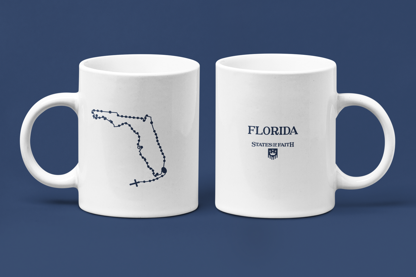 Florida Catholic Rosary Coffee Mug