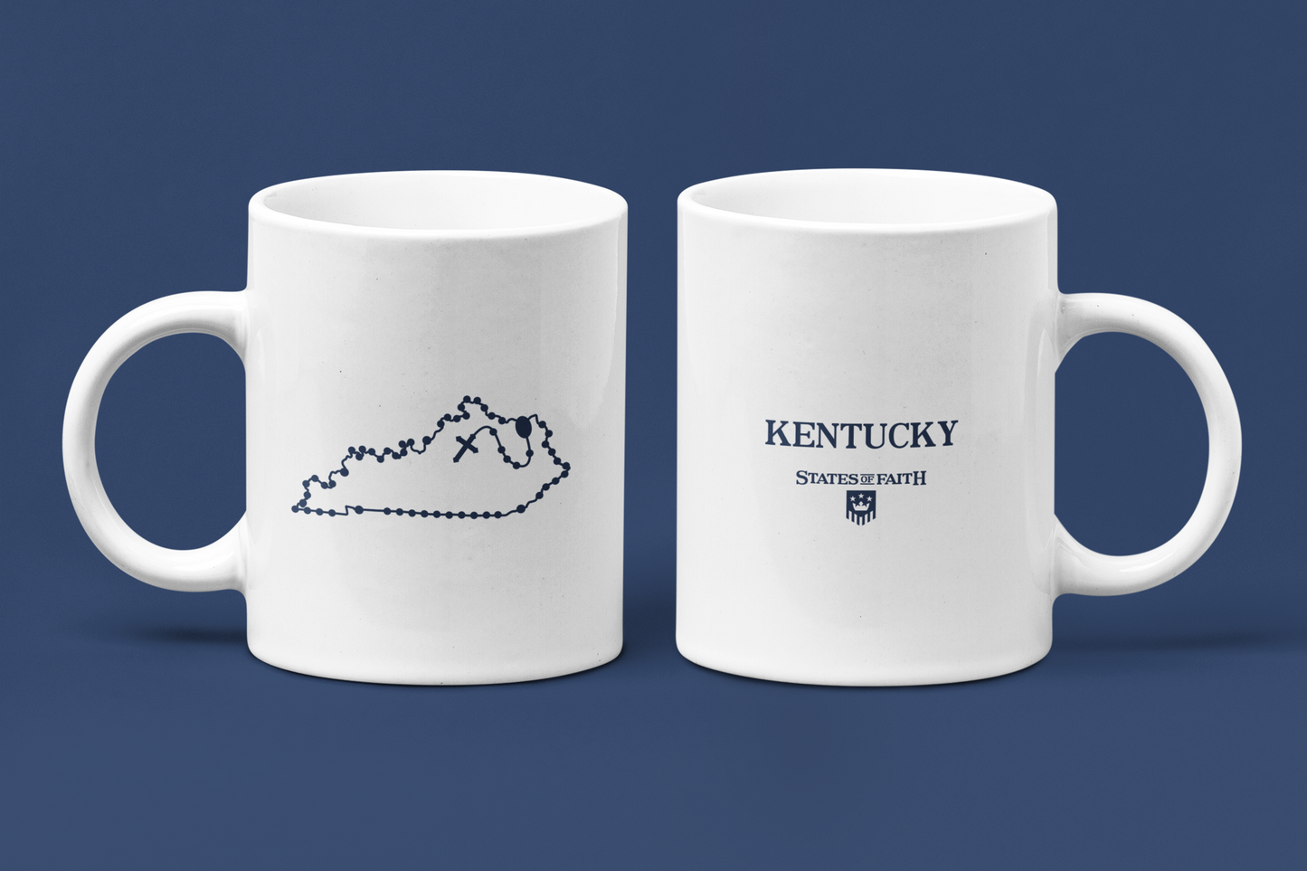 Kentucky Catholic Rosary Coffee Mug