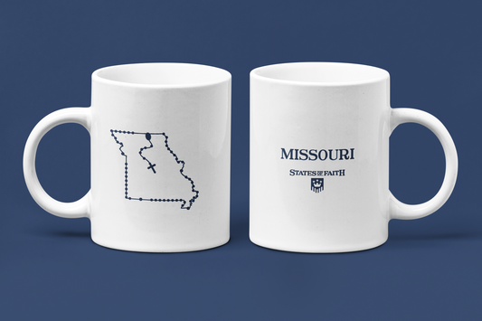 Missouri Catholic Rosary Coffee Mug