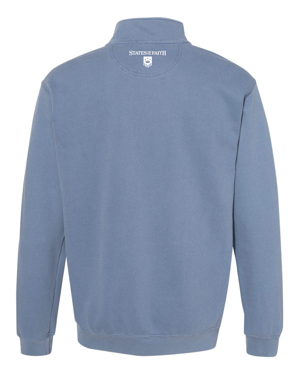 Washington State Catholic Rosary custom sweatshirt, drop hoodie, comfort colors quarter zip, pullover, Gift, State Pride, blue jean-back